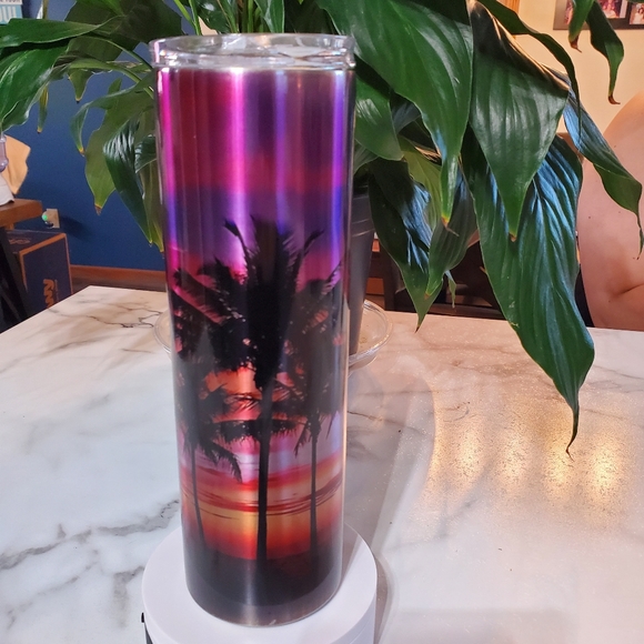Palm Trees at Sunset 30oz Tumbler 🎉sale - Picture 9 of 10